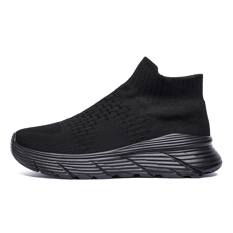 New Fly-knit Socks Shoes Breathable Lightweight