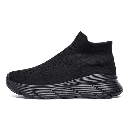 New Fly-knit Socks Shoes Breathable Lightweight